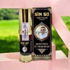 Sìn Sú Xịt Đen Cao Cấp 10ml – Ngâm Từ Sìn Đen Nguyên Khối (Tặng 2 Viên Kẹo Sâm)